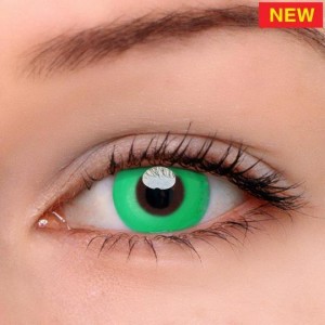 Eye Circle Lens Pure Green Naruto Colored Contact Lenses