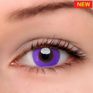 Eye Circle Lens Pure Purple Colored Contact Lenses