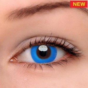 Eye Circle Lens Pure Blue Colored Contact Lenses