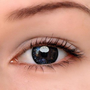 Eye Circle Lens Black Starshine Hazel Colored Contact Lenses