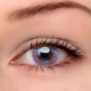 Eye Circle Lens Calendula Pink Hazel Colored Contact Lenses