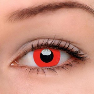 Eye Circle Lens Devil Red Naruto Colored Contact Lenses