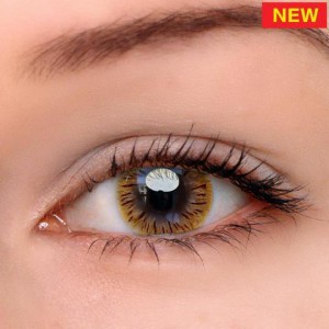 Eye Circle Lens Lights Fireworks Brown Colored Contact Lenses