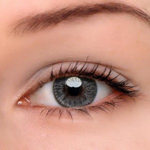 Eye Circle Lens Floweriness Grey Colored Contact Lenses