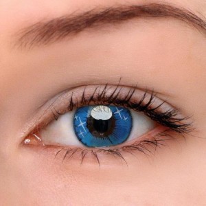 Eye Circle Lens Gradient Star Blue Naruto Colored Contact Lenses