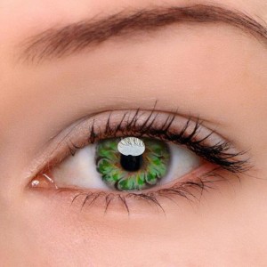 Eye Circle Lens Lolly Green Colored Contact Lenses