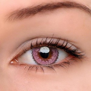 Eye Circle Lens Muse Pink Colored Contact Lenses