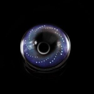 Eye Circle Lens Crystal Ball Deep Blue Colored Contact Lenses