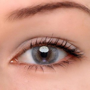 Eye Circle Lens Amber Grey Colored Contact Lenses