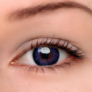 Eye Circle Lens Blue-Purple Hazel Colored Contact Lenses