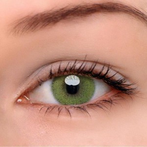 Eye Circle Lens Super Natural Yellow-Green Colored Contact Lenses